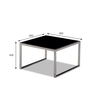 Oem Materials Minimalist Office Counter Table Design Desk Coffee Table for Villa Hall Hotel Office