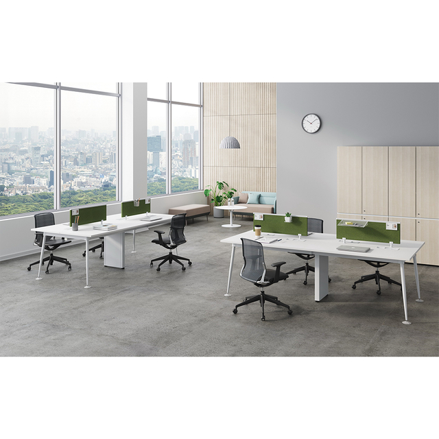 Dedicated Manufacturer Workstation Modular Open Staff Office Furniture 4 6 Seater People Desk