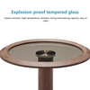 Premium Wood Conference Table Custom Size Brown Finish Modern Office Coffee Table for Executive Meetings and Corporate Lobbies
