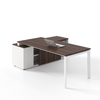 High-quality Customized Modern Basic CEO Office Desk Wooden Main Table with Sub-cabinet for Manager