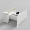 Novel Design Customized Colors Staff Furniture 8 Seater Workstation Office Desk