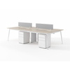 Trade Customization Office Furniture Wooden Frame Cubicle Partition Office Staff Desk Set