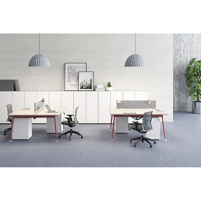 Modern Design Customized Colors Computer Desk Work Station Staff Table Workstation