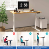 Executive Suites Height-adjustable Computer Workstation Height Adjustable Standing up and Down Desk Electric Lift Table