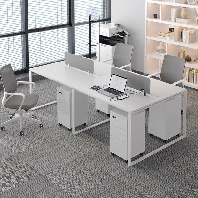 Particle Board Top Spacious Work Area Conference Room Large Office Table