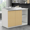 Custom Size Modern Apartment Storage Solution Minimalist Wood Kitchen Cabinet