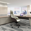 Elegant Design Upholstery Luxury Business Executive Leather Swivel Chair for Corporate Offices