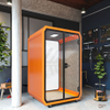 Acoustic Isolation Booth for Music Instrument Practice and Vocal Training with Glass Window Sound Proof Phone Booth
