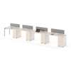 Factory Outlet Manufacturer Customizable Modern Office Design Modular Work Station Desk