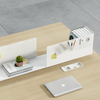 Professional Manufacturer Office Desk with Partitions Simple Modern Staff Table for Corporate Staff Spacious Workstation