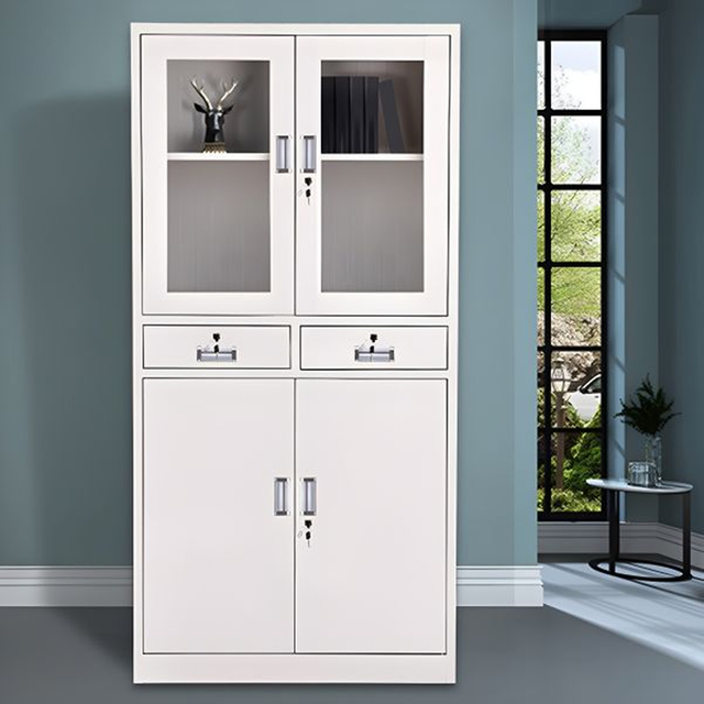 Wholesale Steel Filing Cabinets Adjustable Shelves Metal Storage Cabinet for School Workplace Home with 2-drawer
