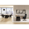 Adjustable Lumbar Support and Ergonomic Design Premium Custom Leather Chair in the Office for Executive Workstations