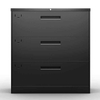Sleek Modern Metal 3 Drawer File Cabinet Minimalist Home Office Storage for Study Room Hotel Workspace