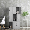 Commercial Grade Metal Multi 9 Door Storage Cabinet Lockers for Office School Home Use and Supermarket Use