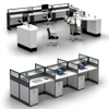 Modern Employees Workstation Desk Solutions for Efficient Office Spaces