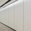Industrial Style Metal Partition Wall System with Glass Insert Room Divider and Modular Office Wall Panel