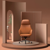 Elegant Design Upholstery Luxury Business Executive Leather Swivel Chair for Corporate Offices
