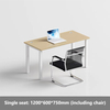 Adjustable Workstation Office Table Particle Board Height Options Standing Desk