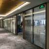 Wholesale Furniture Manufacturer Soundproof All Steel Frame Office Wall Double Layer Glass Partition