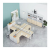 Factory-Standard Materials Modern Modular Office Furniture Call Center Group Office Staff Desk