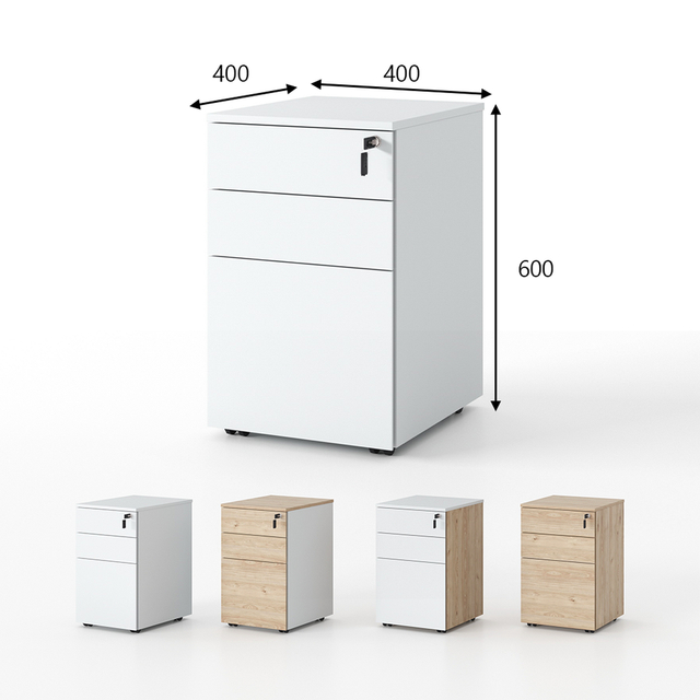 Multipurpose Solution Space Saving 3 Draw Cabinet Storage Organizer for Home Office