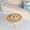 Reception Room Office Pantry Circular Shape Elegant Manager Office Table Design